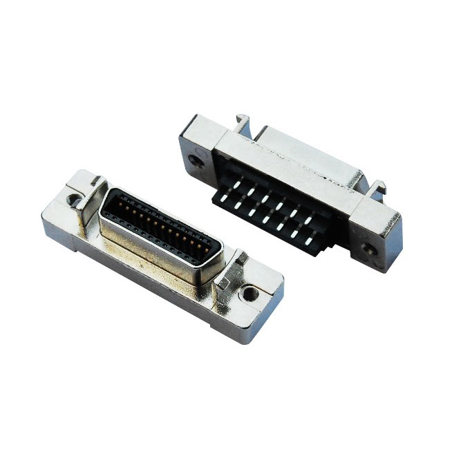 SCSI FEMALE SOLDER MOLDED TYPE 帶鉤子